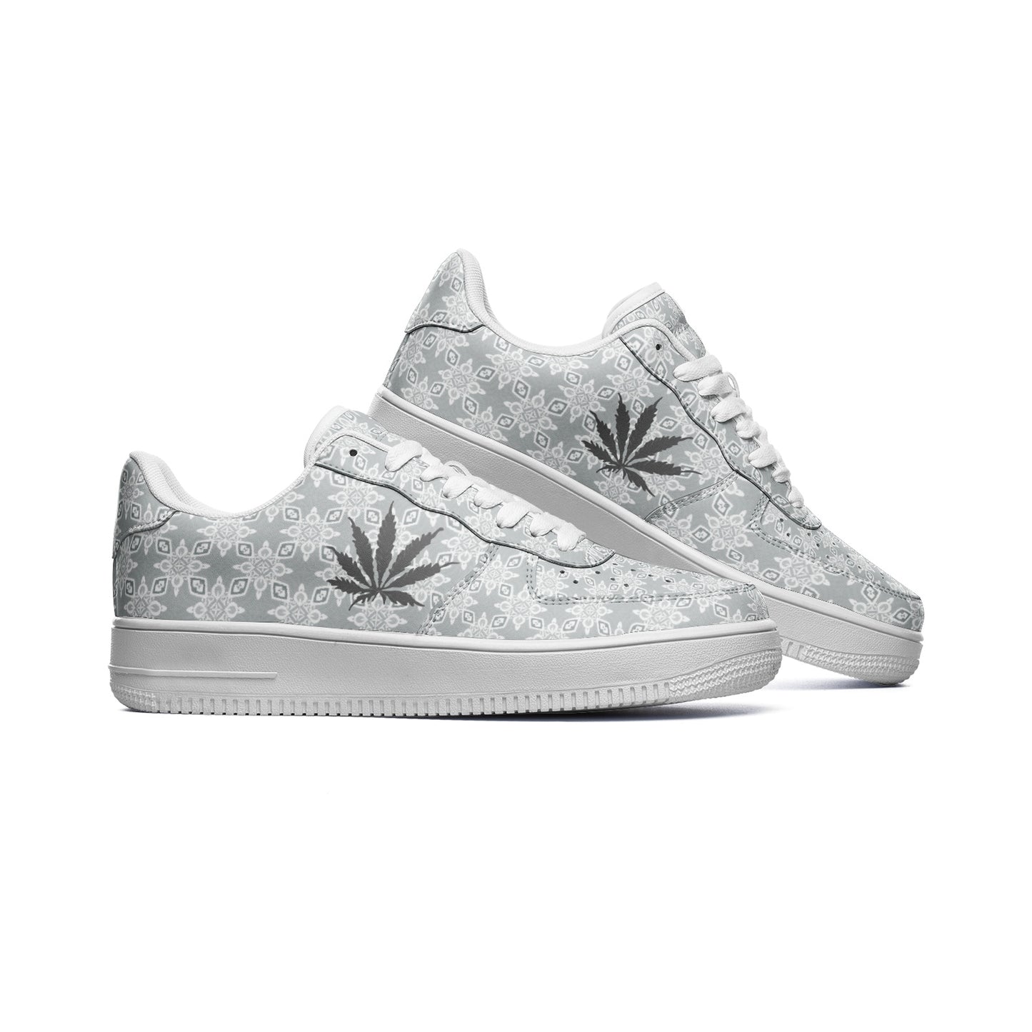 Silverline Infinite Universe Unisex Low Top Leather Sneakers
