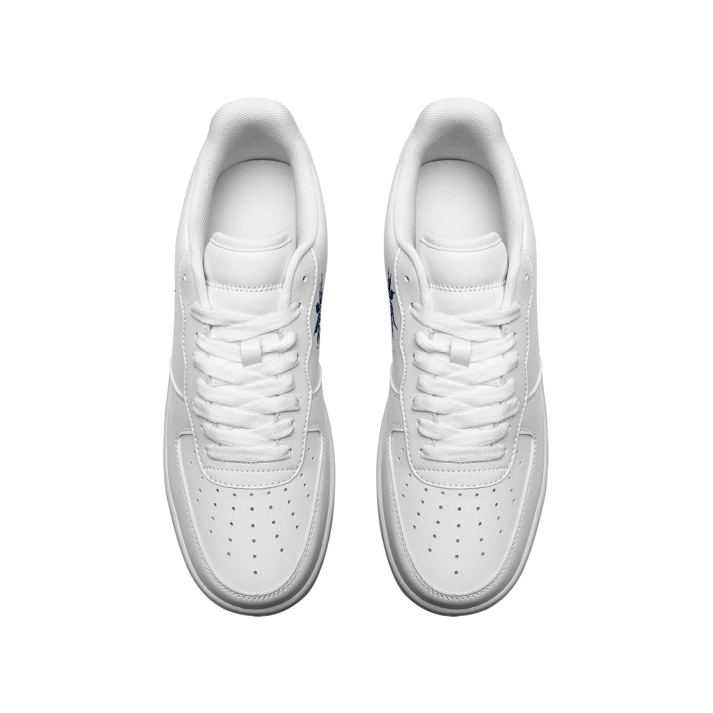 Iced Mellow Diamond Infinite Universe Unisex Low Top Leather Sneakers