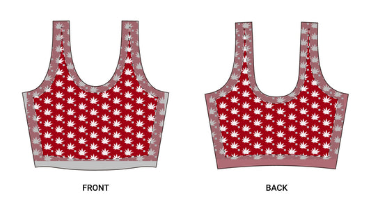 DARK BLOOD FROSTED ICED DIAMOND Infinite Universe Stylish Floral Sports Bra, Workout Top, Activewear, Fitness Bra, Gym Clothes, Yoga, Gift for Her