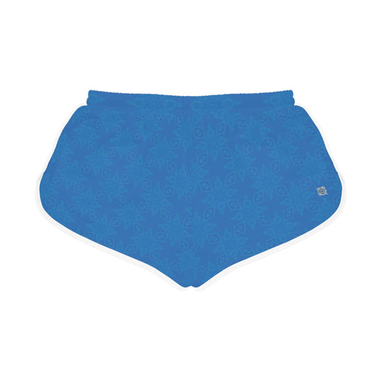 Sapphire BLUE-ICE Infinite Universe Women's Relaxed Shorts (AOP)