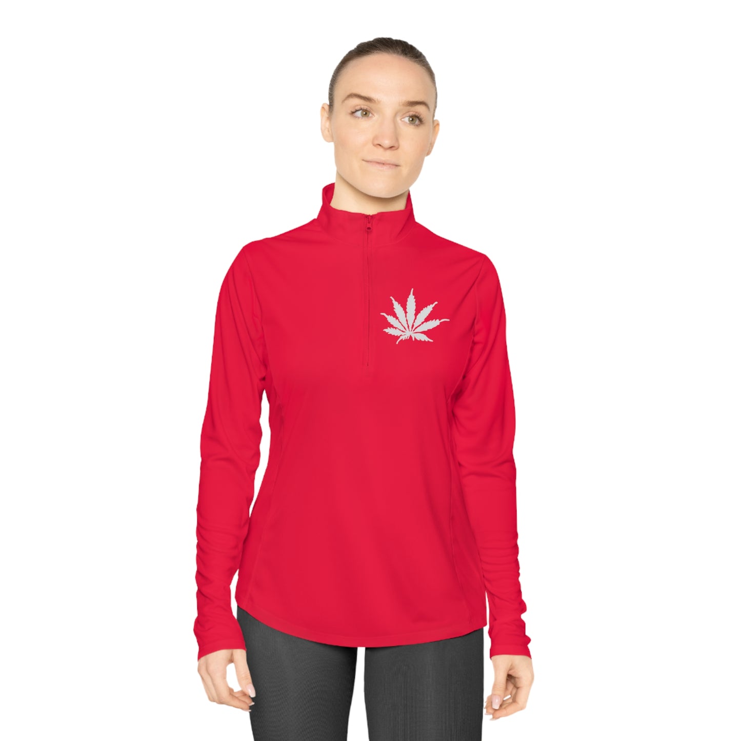 Luxurious Ladies Quarter-Zip Pullover