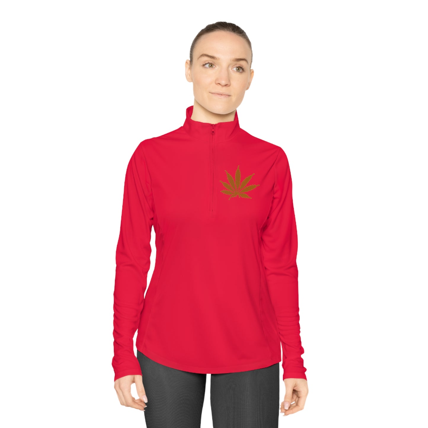 Luxurious Ladies Quarter-Zip Pullover
