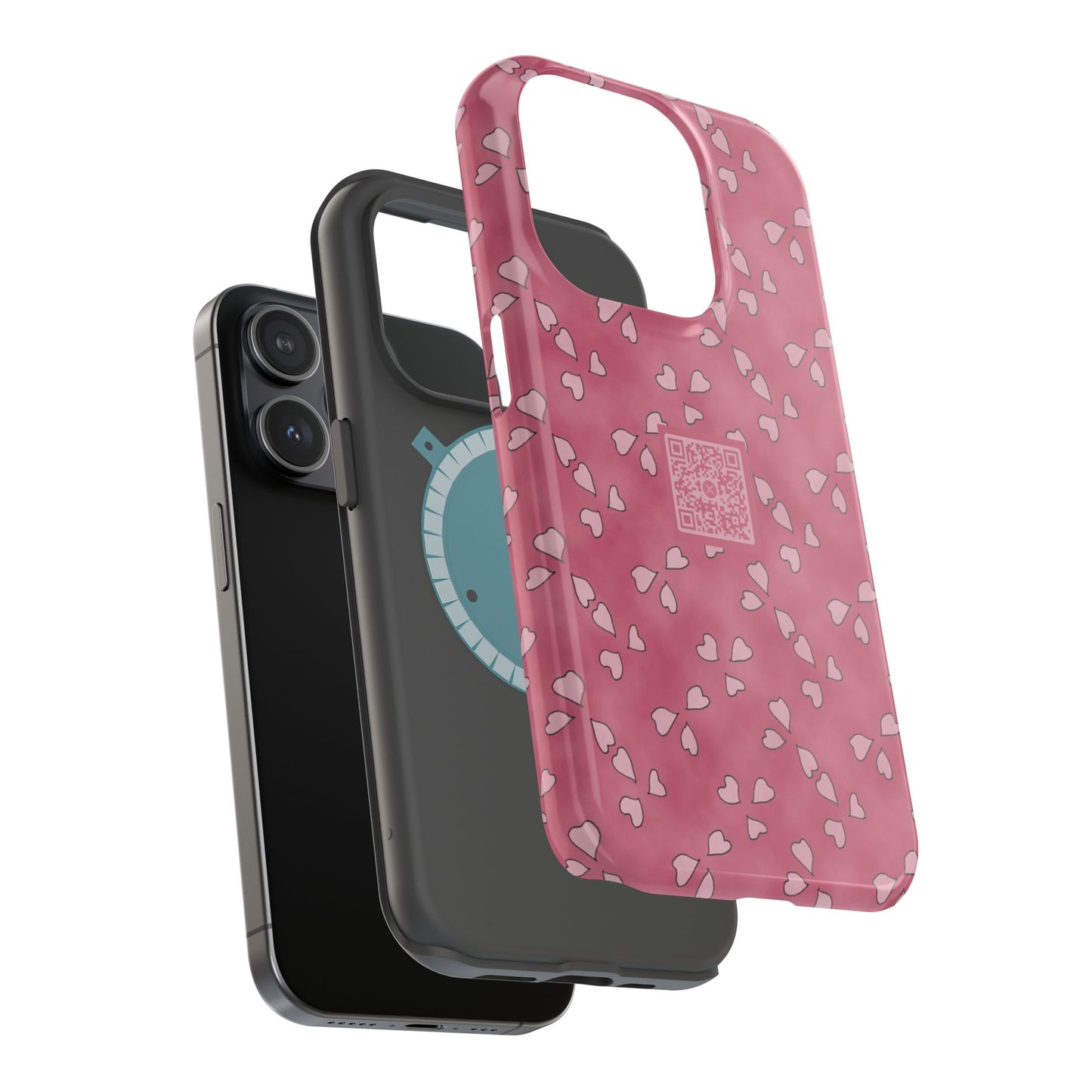 Pink XRP Romance Magnetic Tough Cases