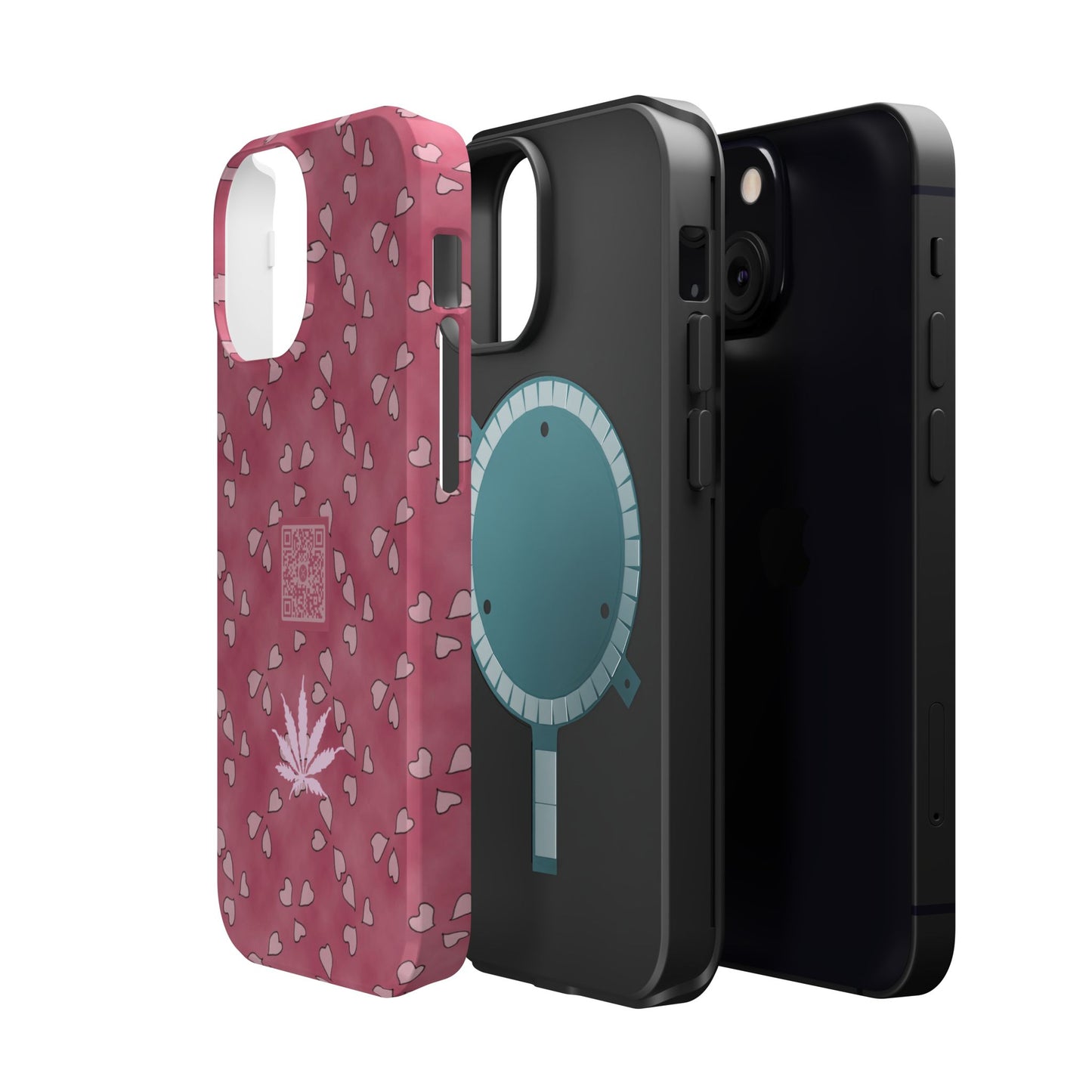 Pink XRP Romance Magnetic Tough Cases