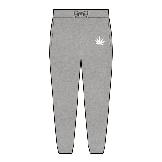 ICED FROST Infinite Universe Cozy Fleece Joggers with Leaf Embroidery, Unisex Sweatpants for Casual Wear, Perfect for Relaxing, Lounging, or Gifting