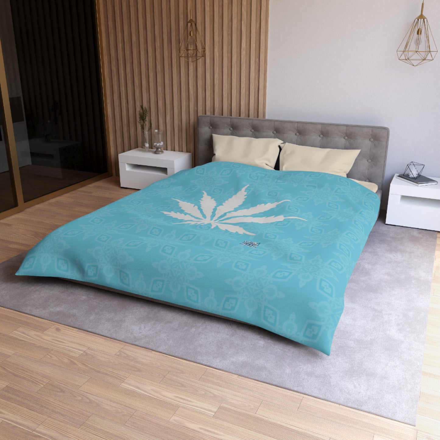Sapphire SKY-ICE Infinite Universe Microfiber Duvet Cover