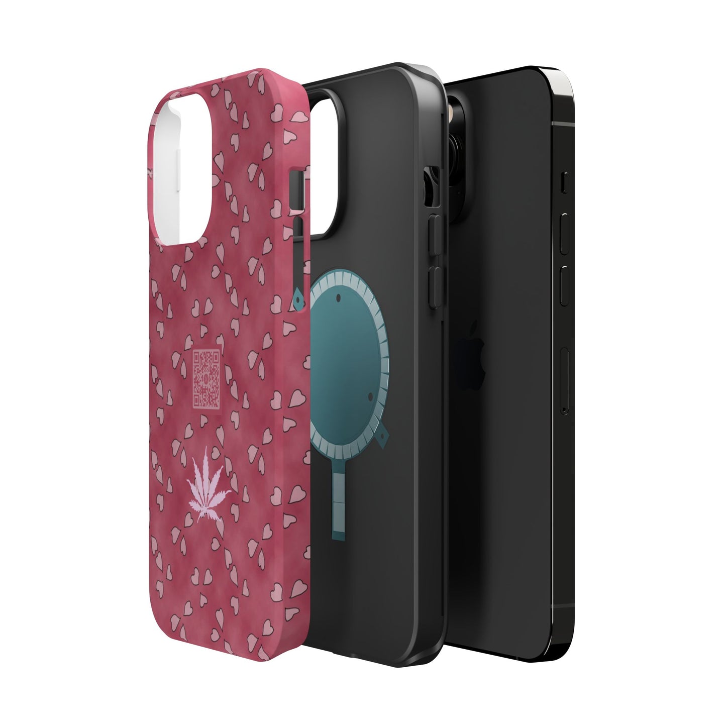 Pink XRP Romance Magnetic Tough Cases