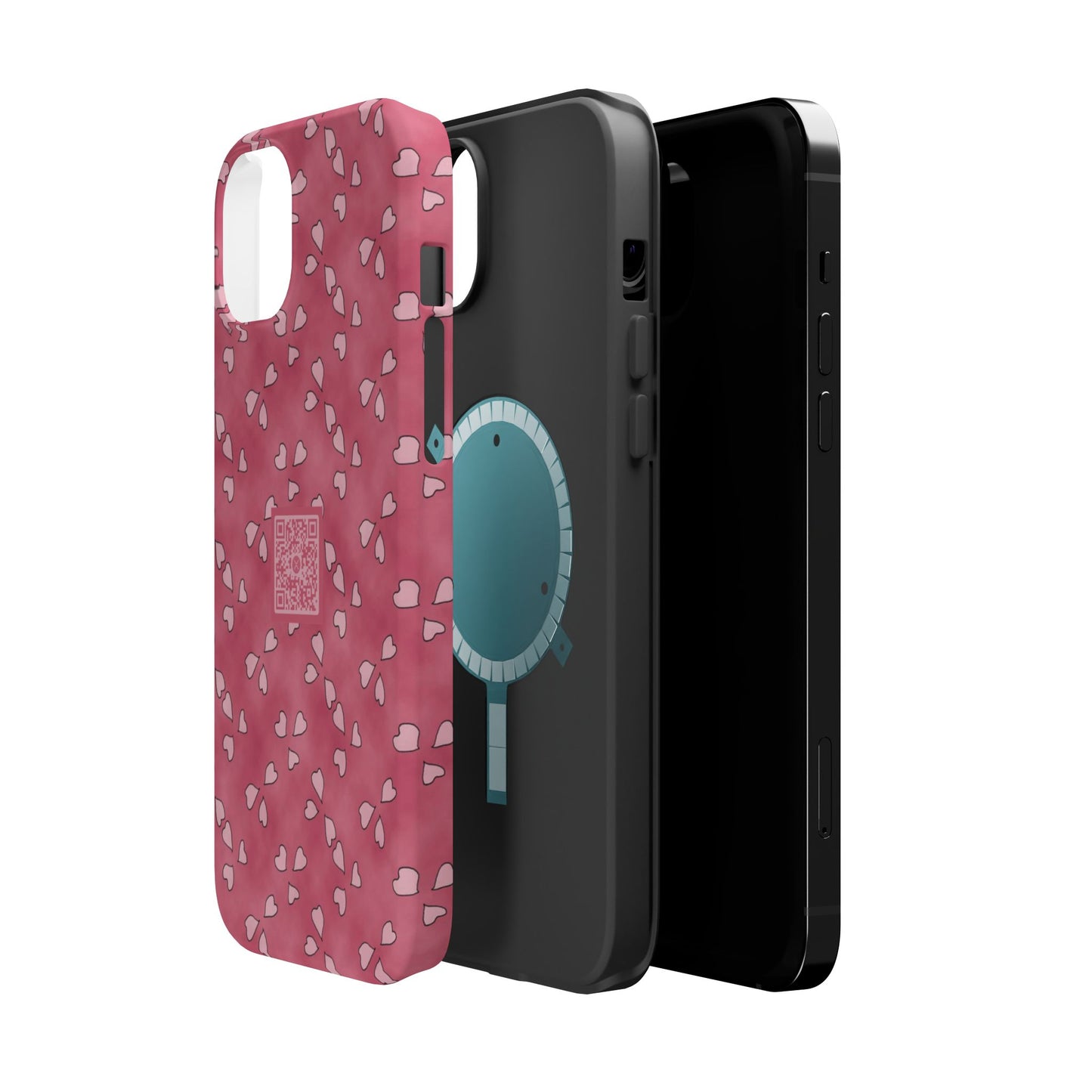 Pink XRP Romance Magnetic Tough Cases