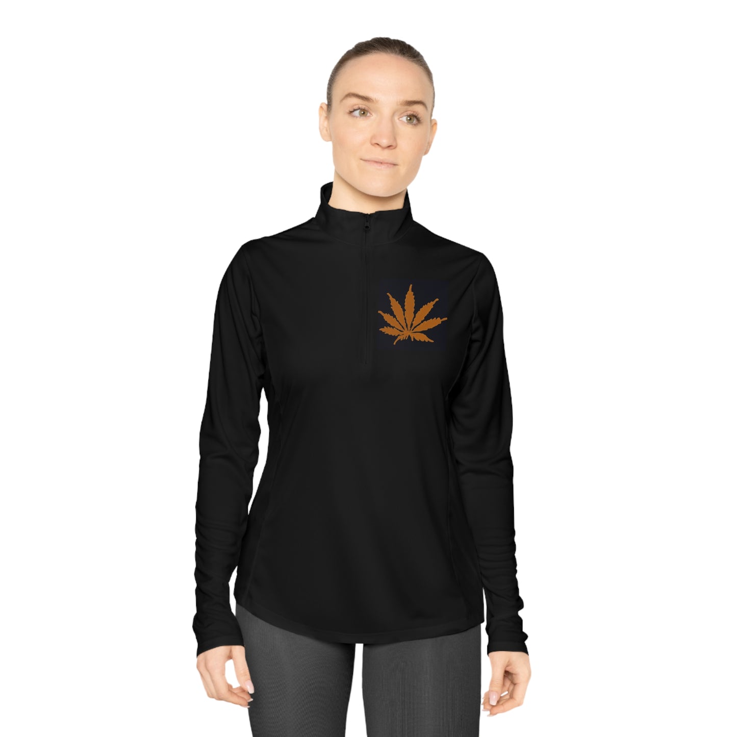 Luxurious Ladies Quarter-Zip Pullover