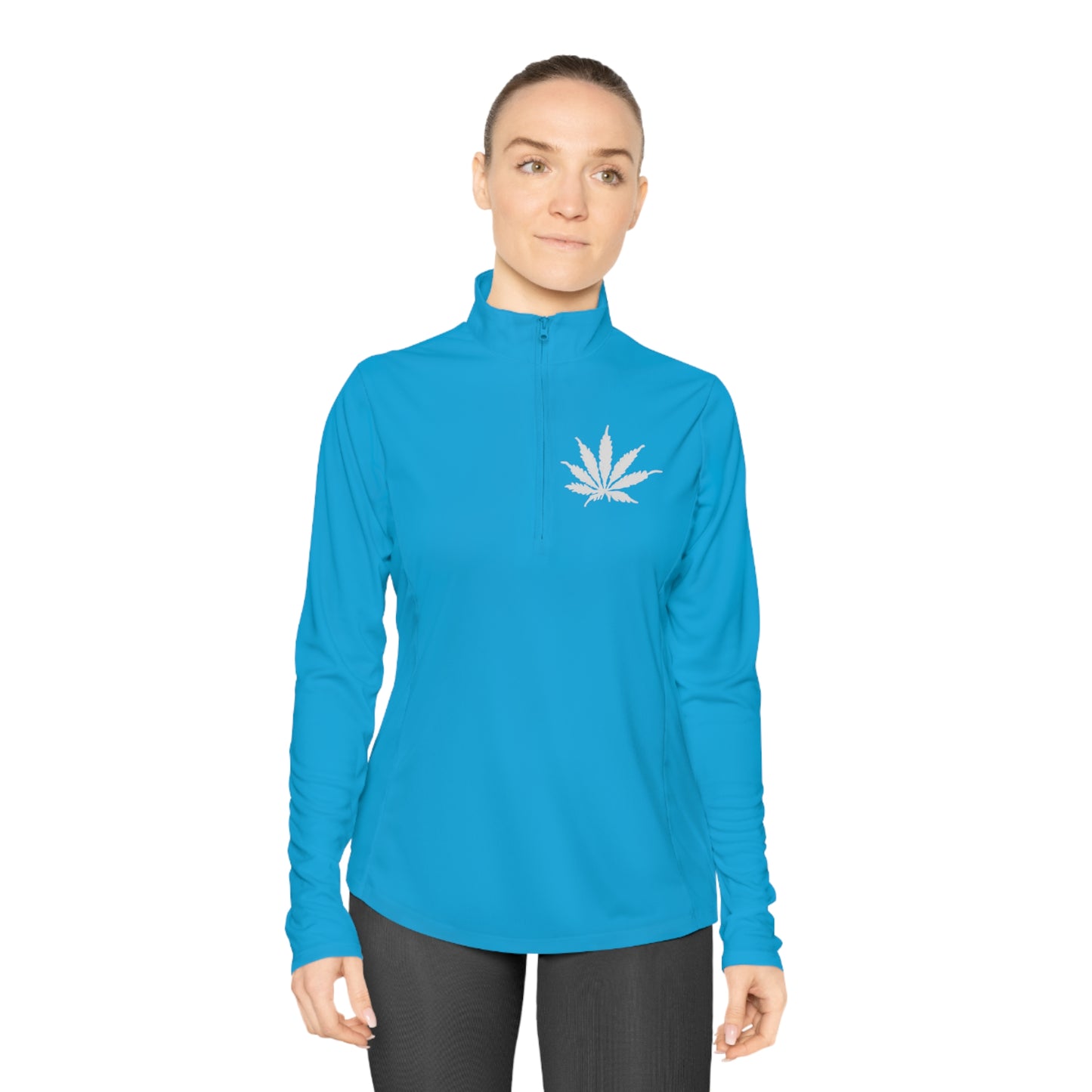 Luxurious Ladies Quarter-Zip Pullover