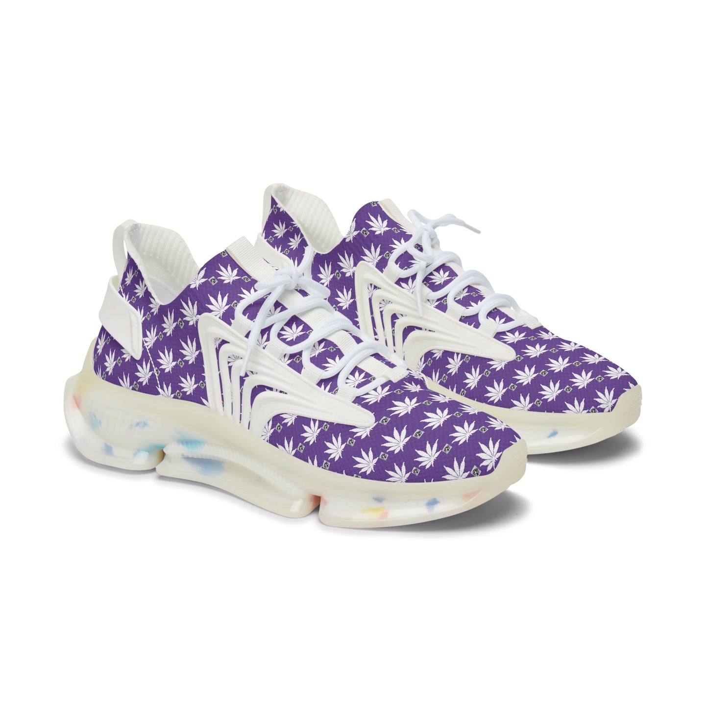 NEW FROSTED RICH ICED DIAMOND Infinite Universe Women's Mesh Sneakers — Breathable Fashion Running Shoes