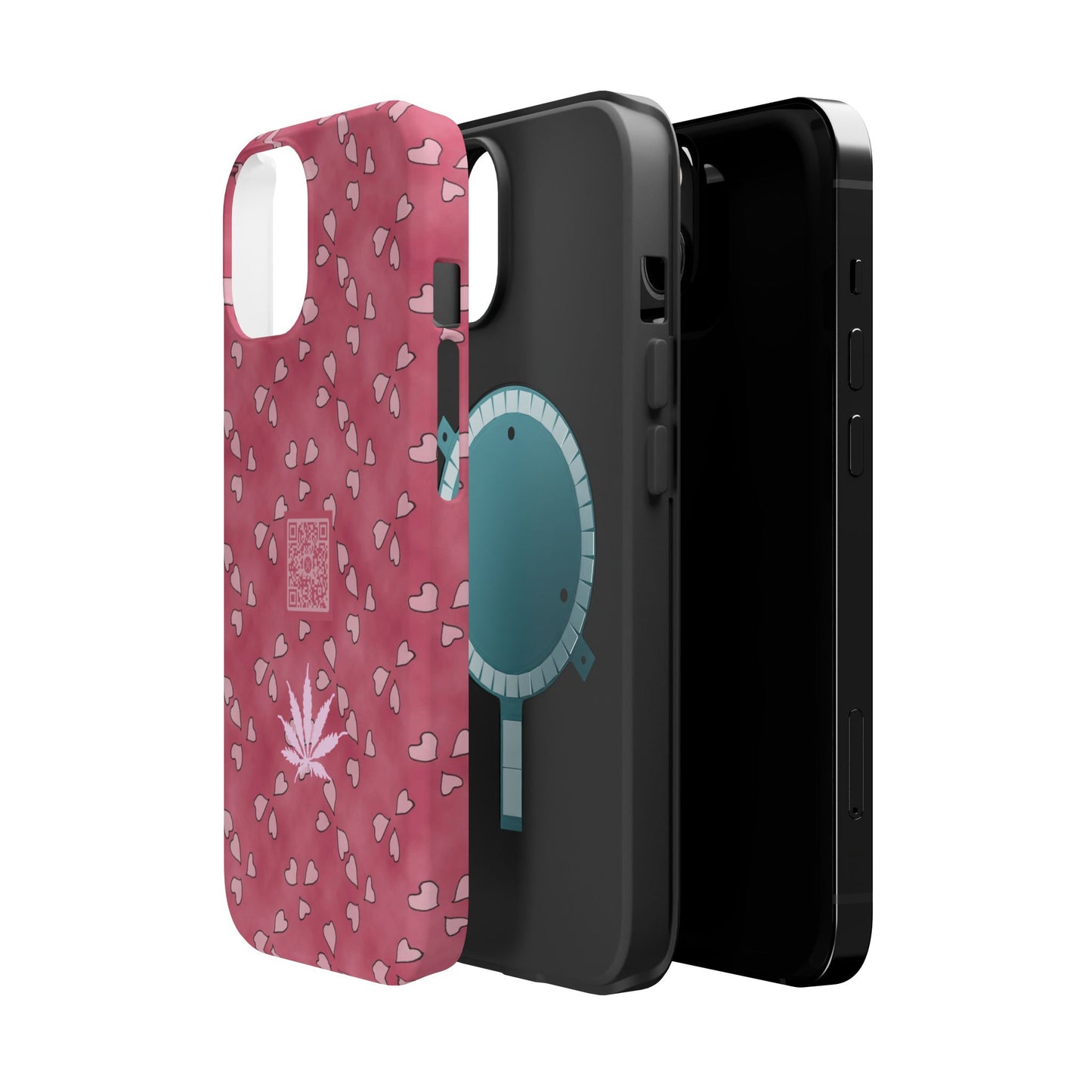 Pink XRP Romance Magnetic Tough Cases