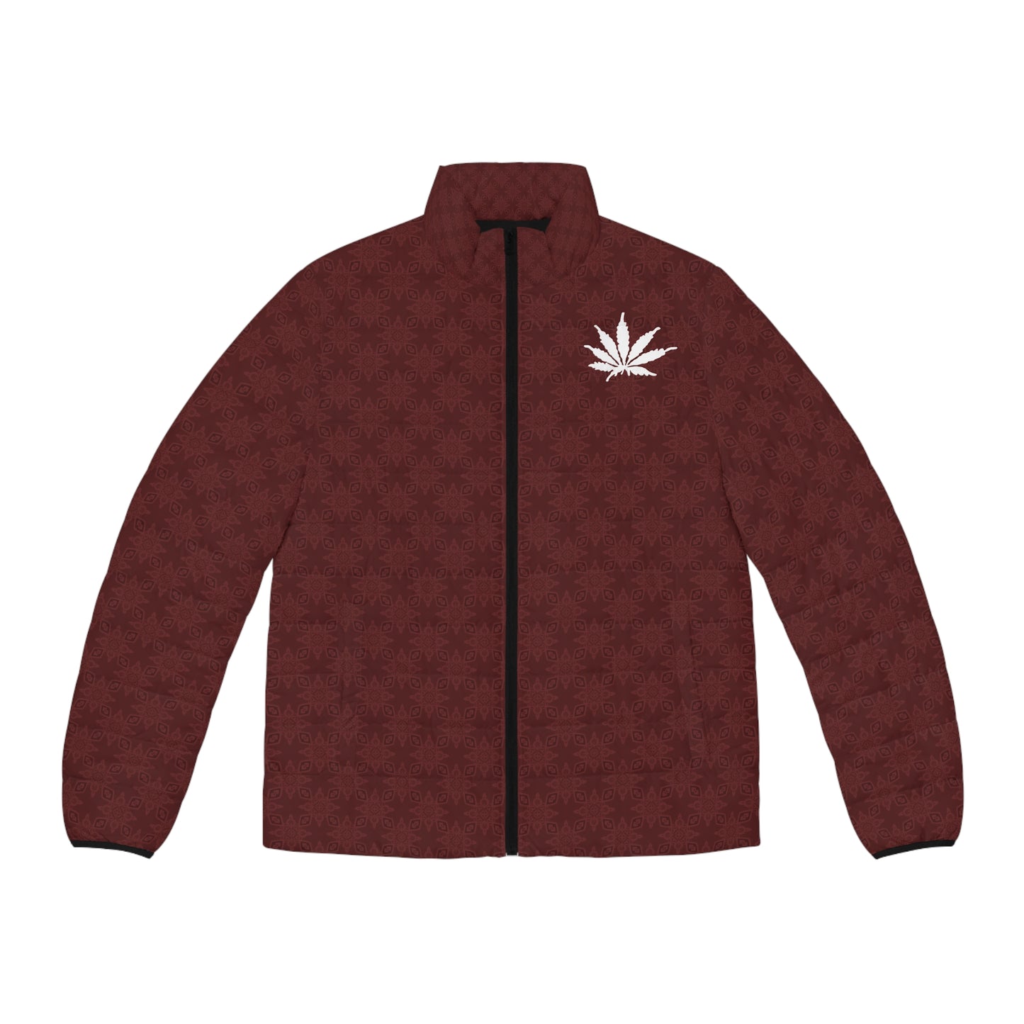 SHARP FROST {BABY STAR FLAKE} Infinite Universe Men's Puffer Jacket (AOP)