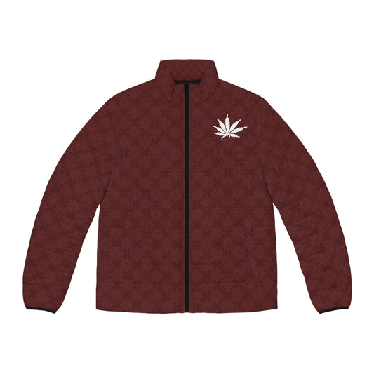 SHARP FROST {BABY STAR FLAKE} Infinite Universe Men's Puffer Jacket (AOP)
