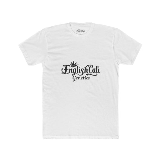 EnglishCaliGenetics T-Shirt — Cannabis Leaf Logo Tee