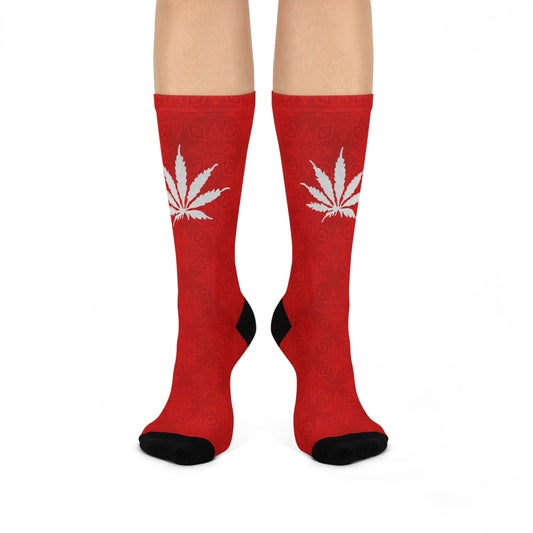 BLOOD FROST Sapphire Infinite Universe Cushioned Crew Socks