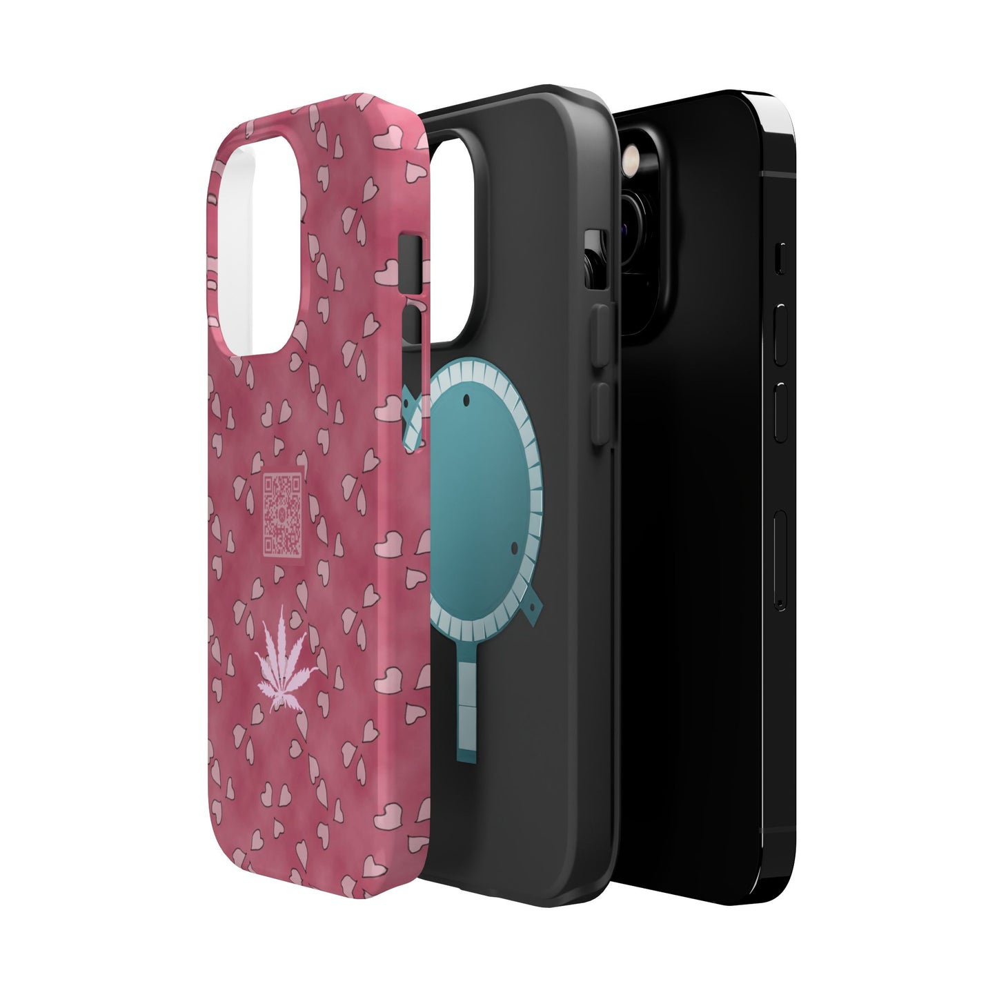 Pink XRP Romance Magnetic Tough Cases
