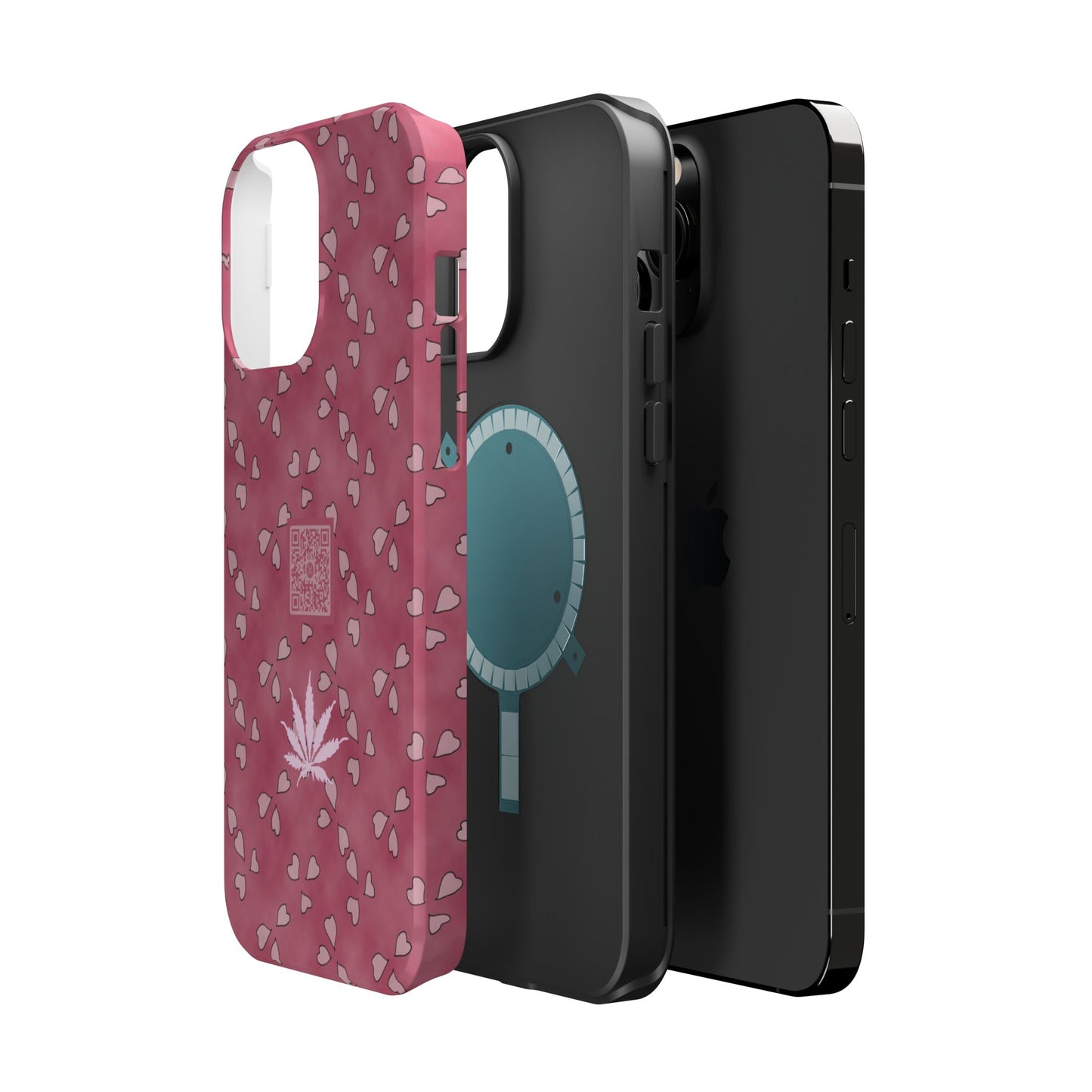 Pink XRP Romance Magnetic Tough Cases