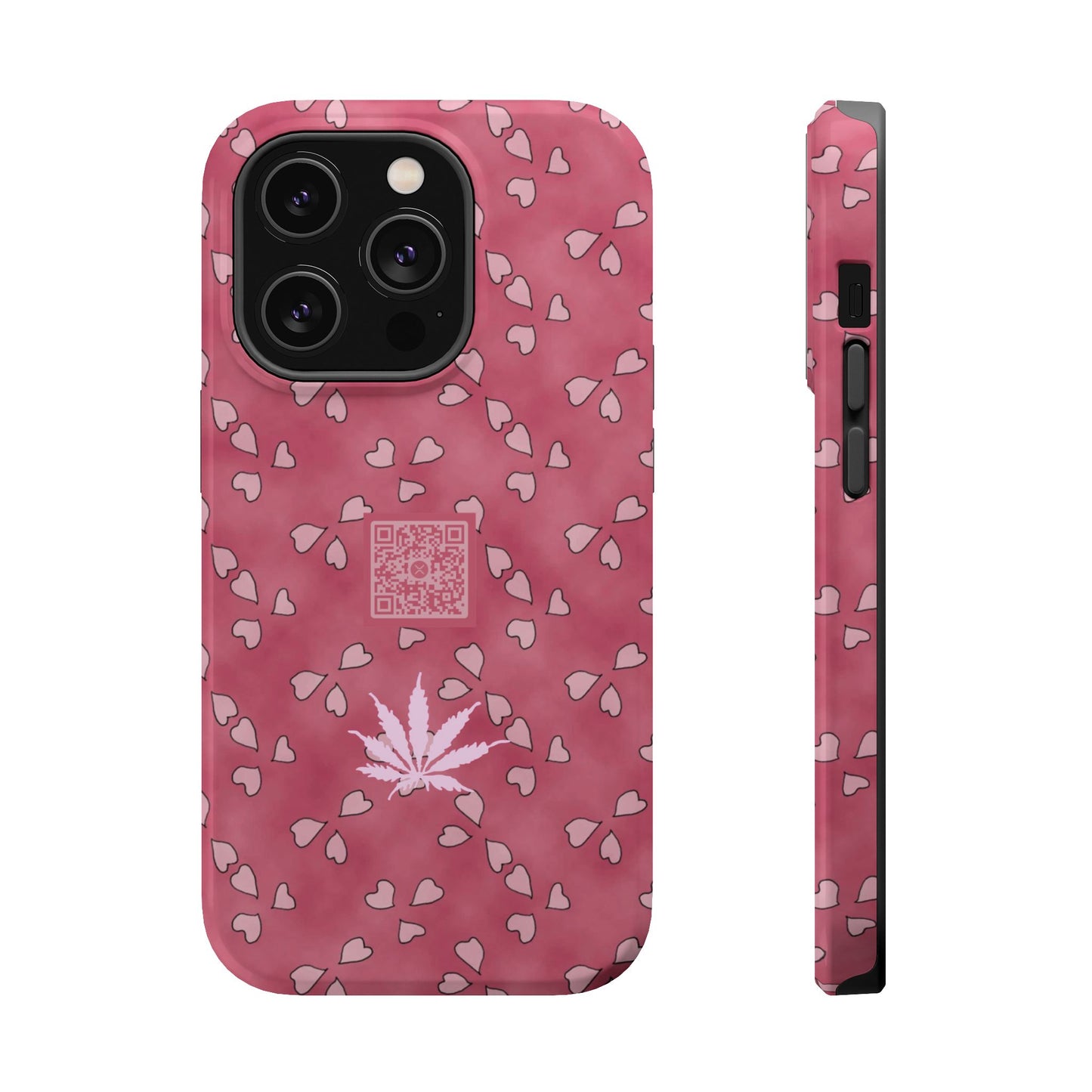 Pink XRP Romance Magnetic Tough Cases