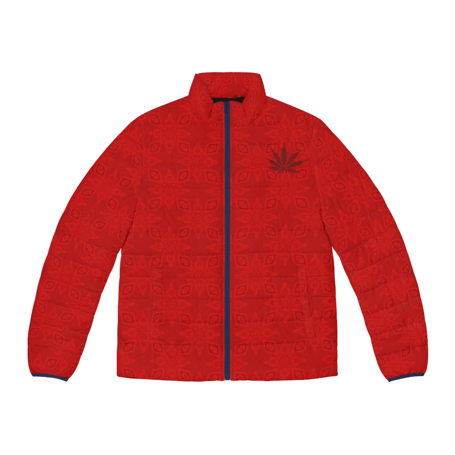 Bloody Infinite Universe Men's Puffer Jacket (AOP)