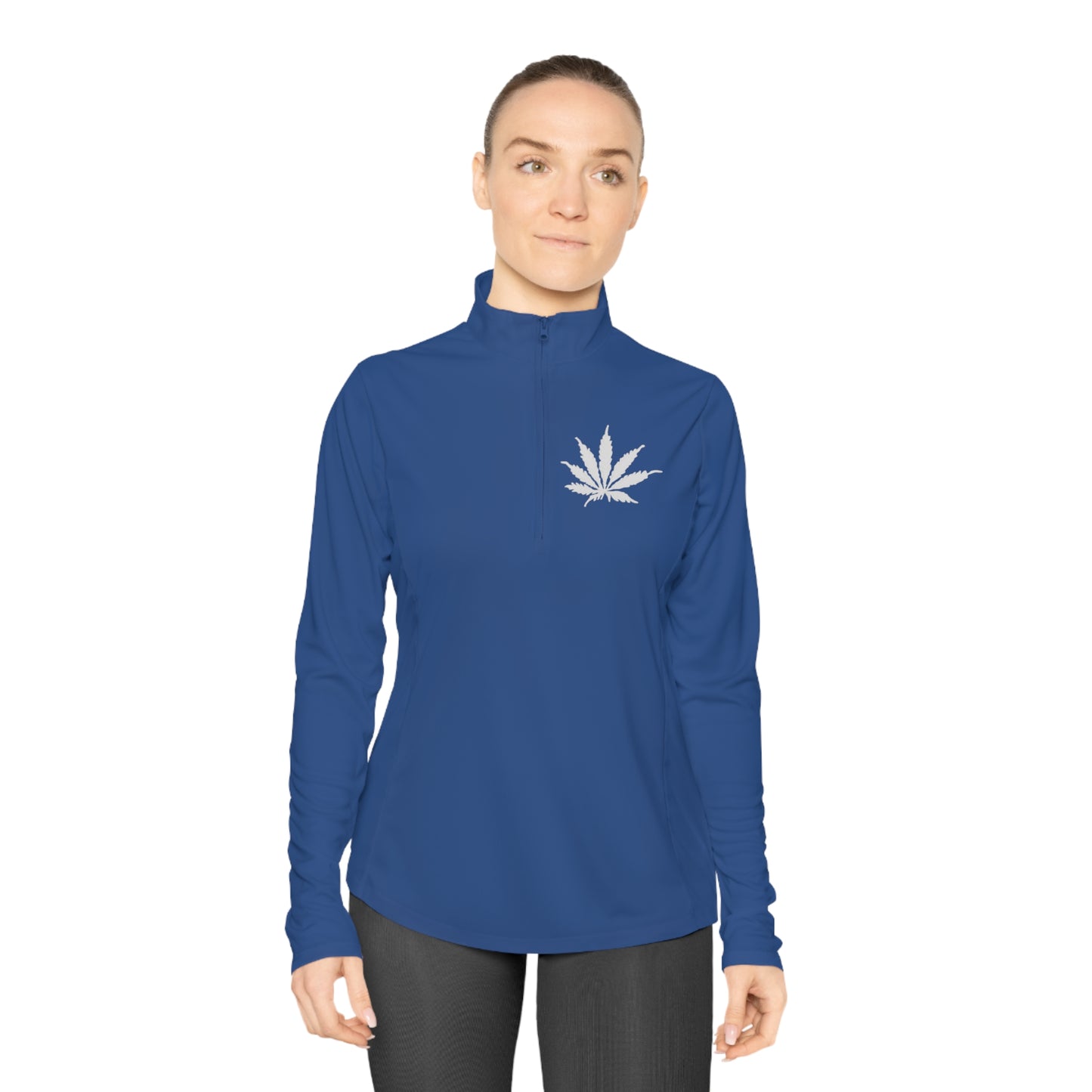 Luxurious Ladies Quarter-Zip Pullover