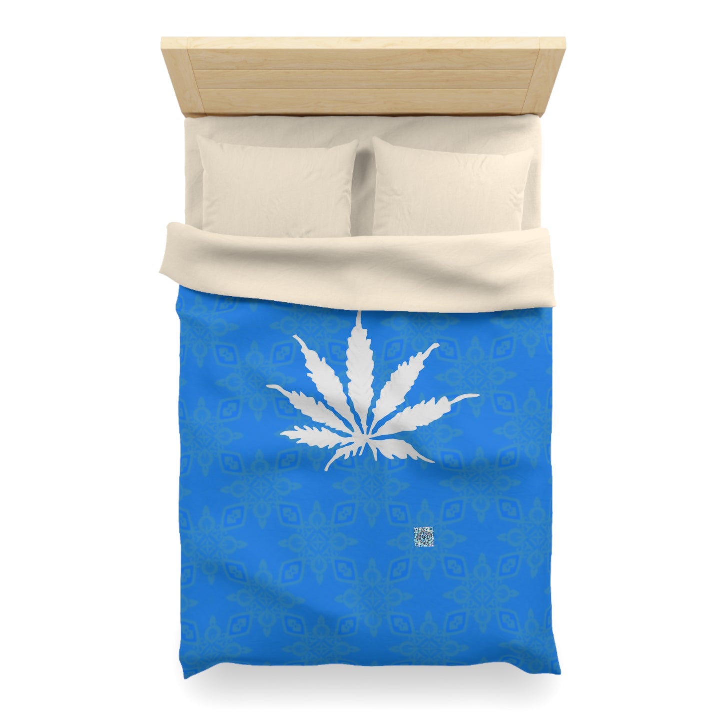 Sapphire BLUE-ICE Infinite Universe Microfiber Duvet Cover