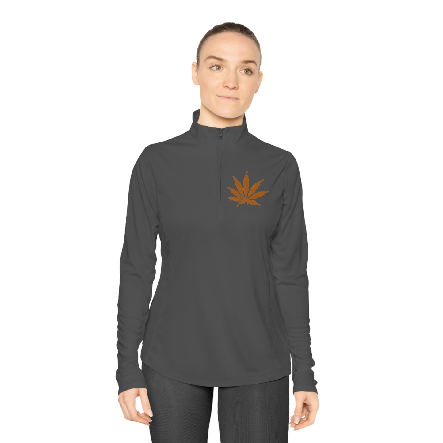Luxurious Ladies Quarter-Zip Pullover