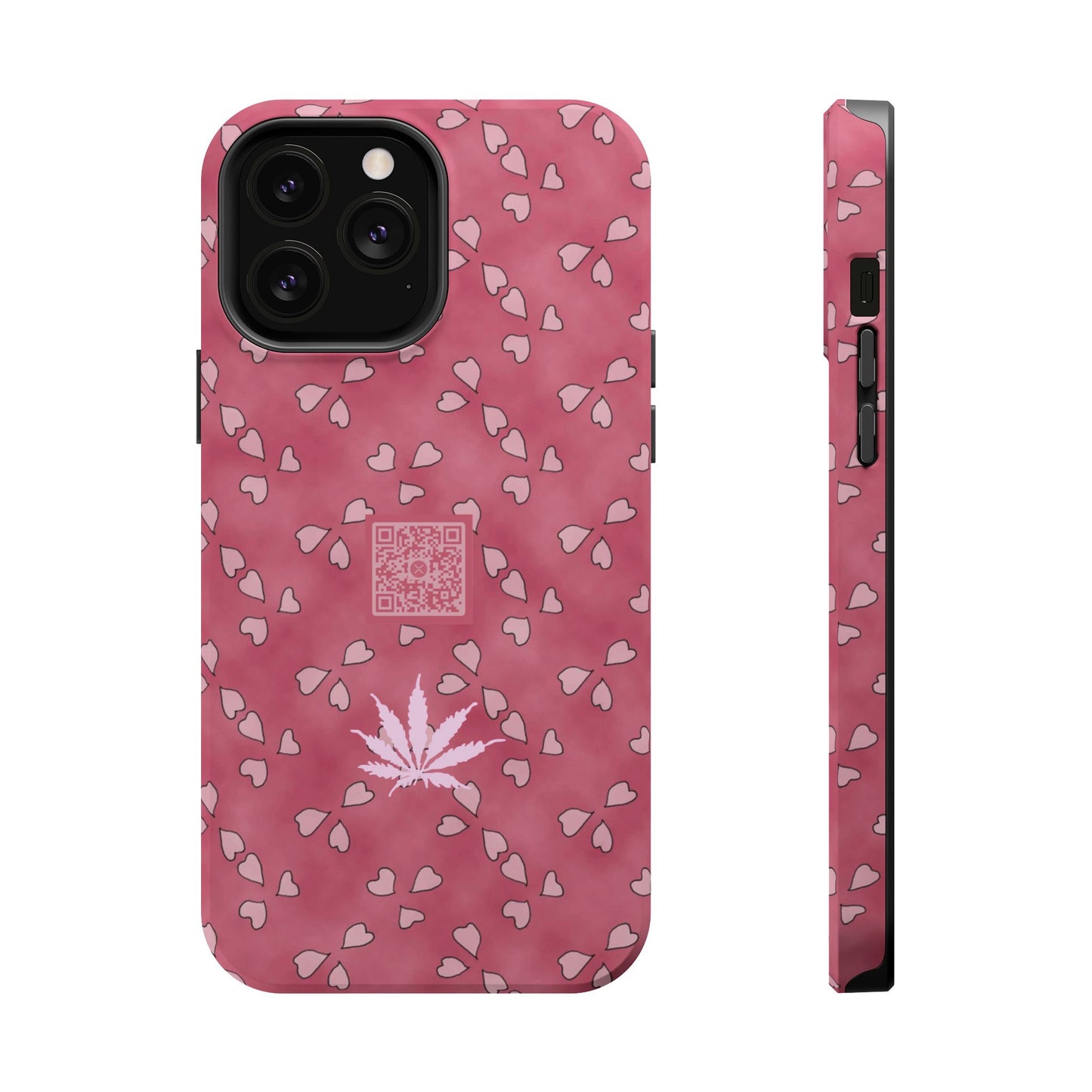Pink XRP Romance Magnetic Tough Cases