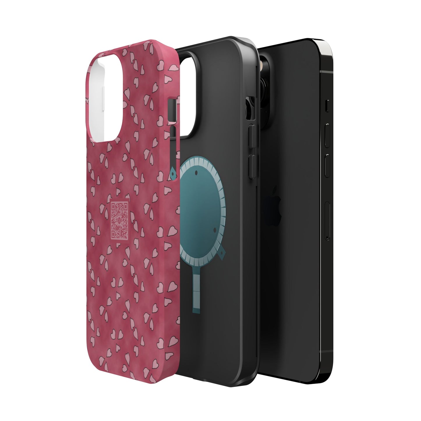 Pink XRP Romance Magnetic Tough Cases