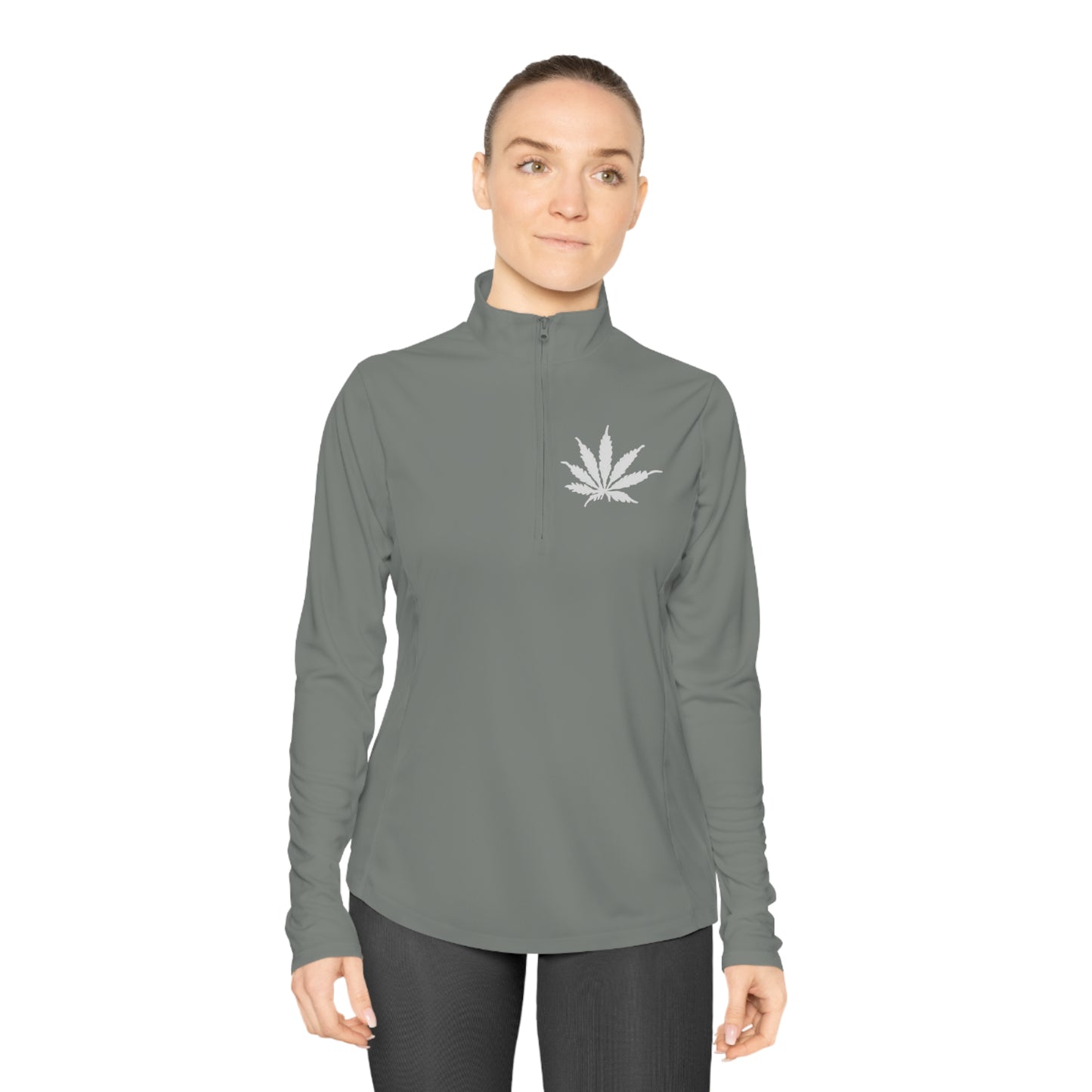 Luxurious Ladies Quarter-Zip Pullover