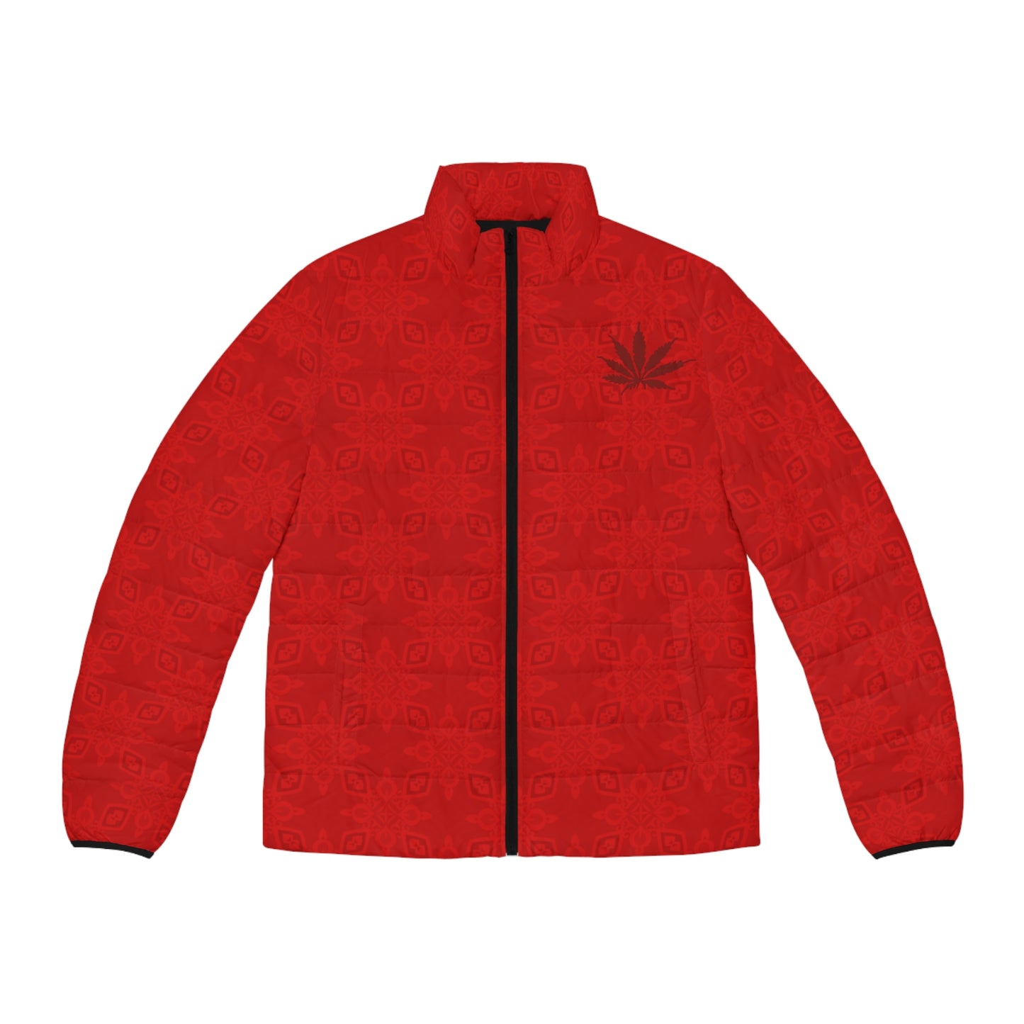 Bloody Infinite Universe Men's Puffer Jacket (AOP)