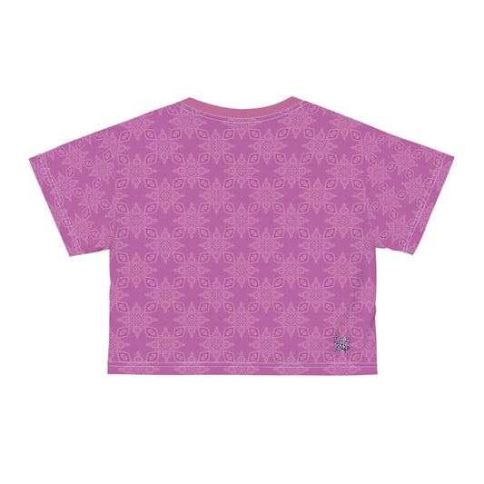 Pink Diamond Infinite Universe Crop Tee (AOP)