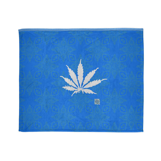 Sapphire BLUE-ICE Infinite Universe Soft Polyester Blanket