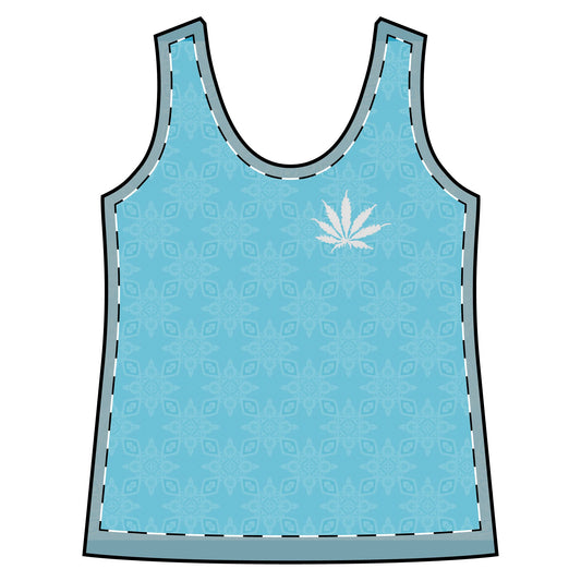Sapphire SKY-ICE Infinite Universe Women's Sporty Racerback Tank