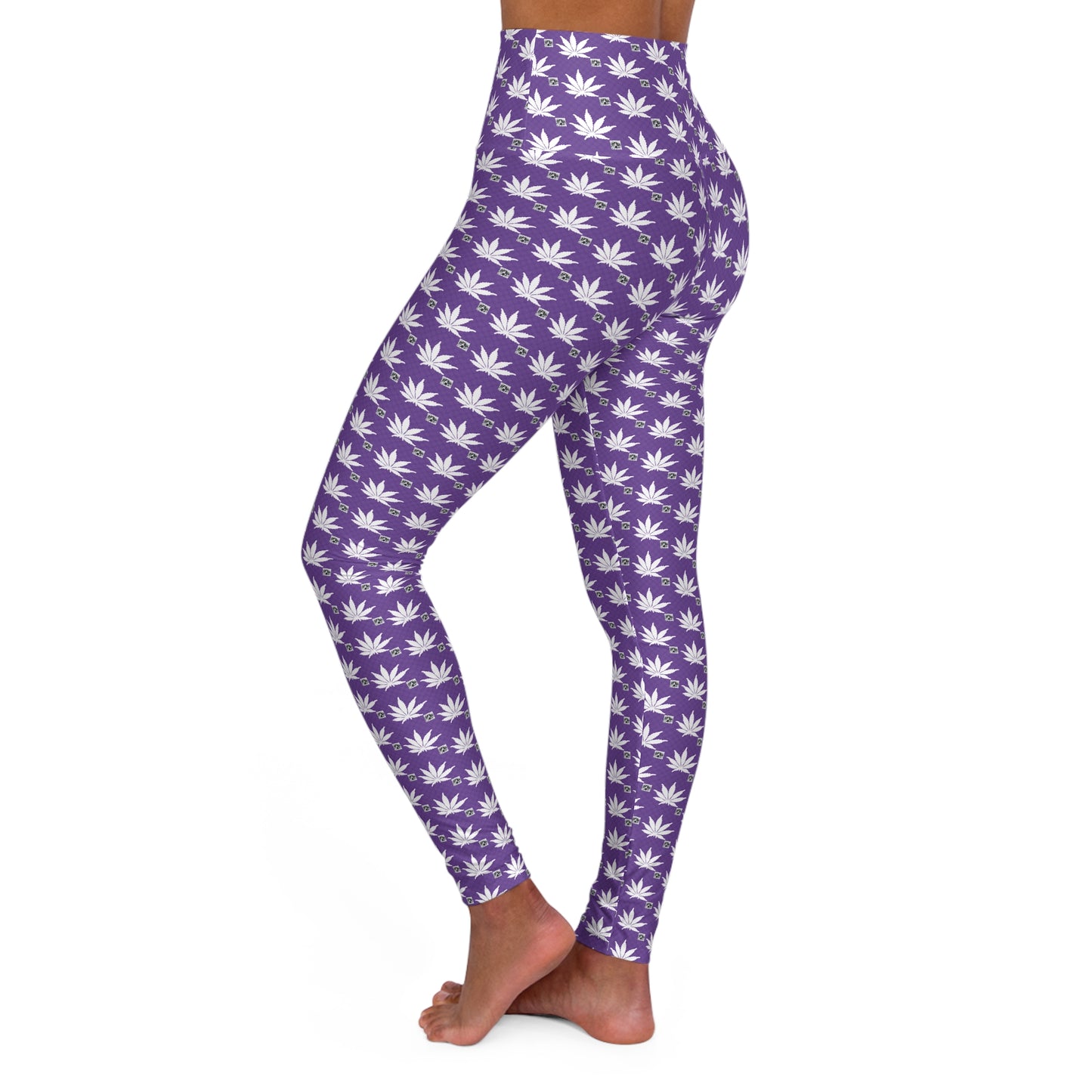 NEW FROSTED RICH ICED DIAMOND Infinite Universe High-Waist Yoga Leggings