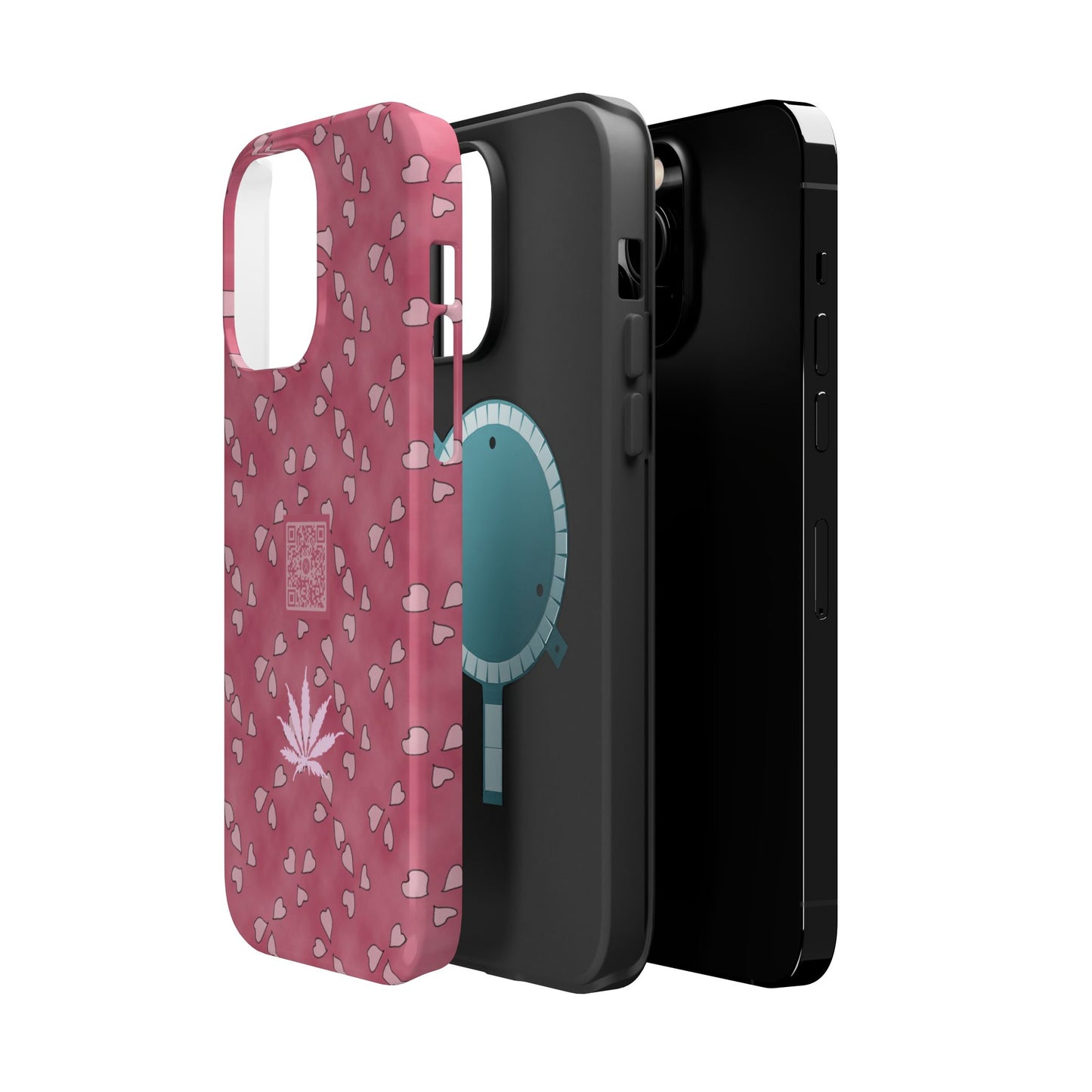 Pink XRP Romance Magnetic Tough Cases