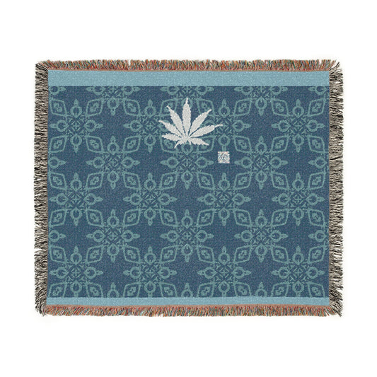 Sapphire BLUE-ICE Infinite Universe Woven Blanket