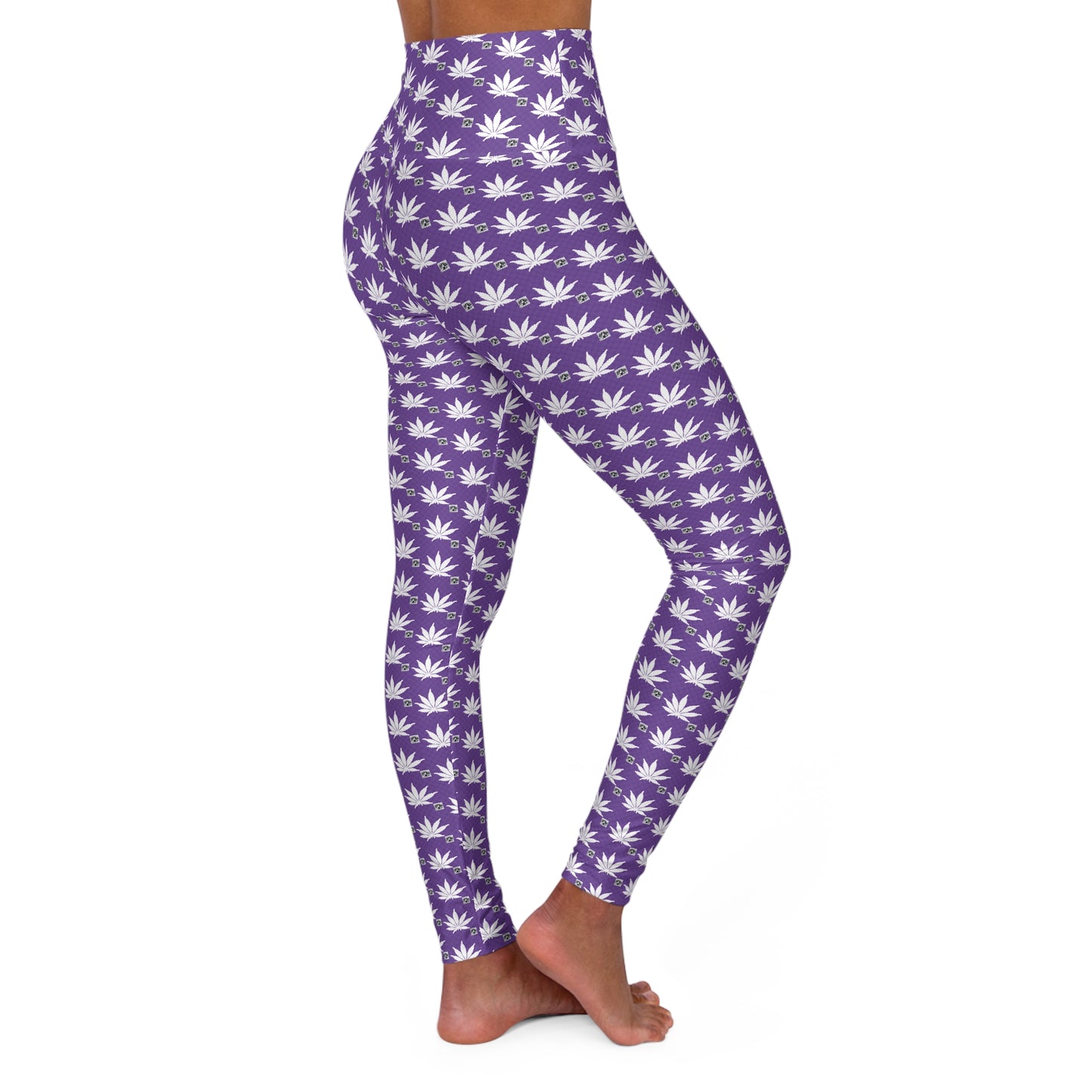 NEW FROSTED RICH ICED DIAMOND Infinite Universe High-Waist Yoga Leggings