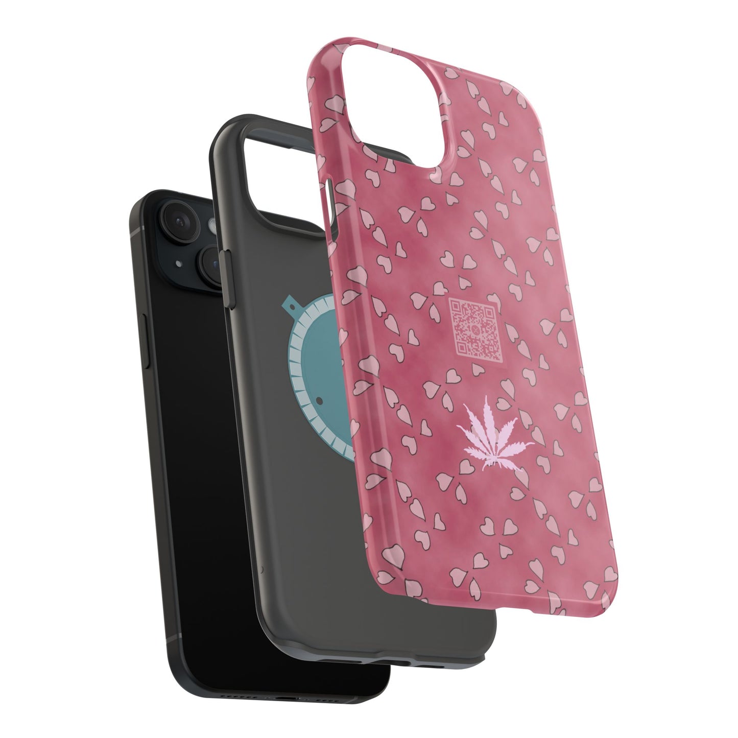 Pink XRP Romance Magnetic Tough Cases