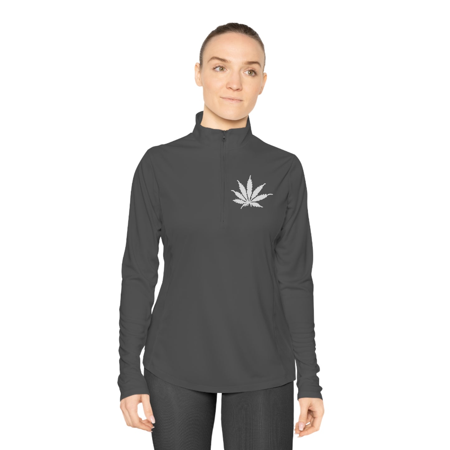 Luxurious Ladies Quarter-Zip Pullover