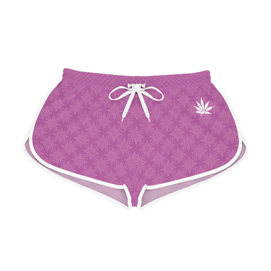 FROST Pink Diamond {BABY STAR FLAKE} Infinite Universe Women's Relaxed Shorts (AOP)