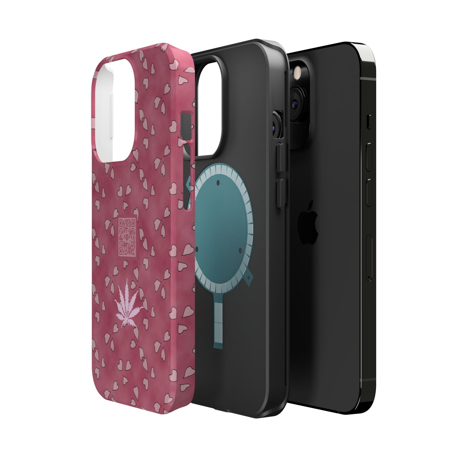 Pink XRP Romance Magnetic Tough Cases