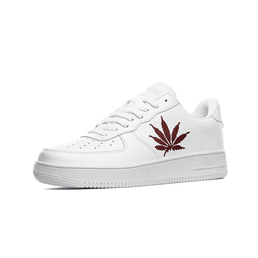 Sharp Infinite Universe Unisex Low Top Leather Sneakers