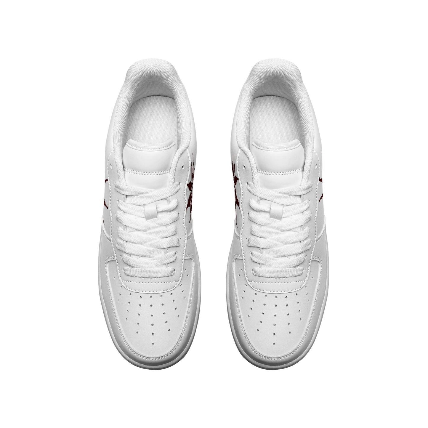 Sharp Infinite Universe Unisex Low Top Leather Sneakers