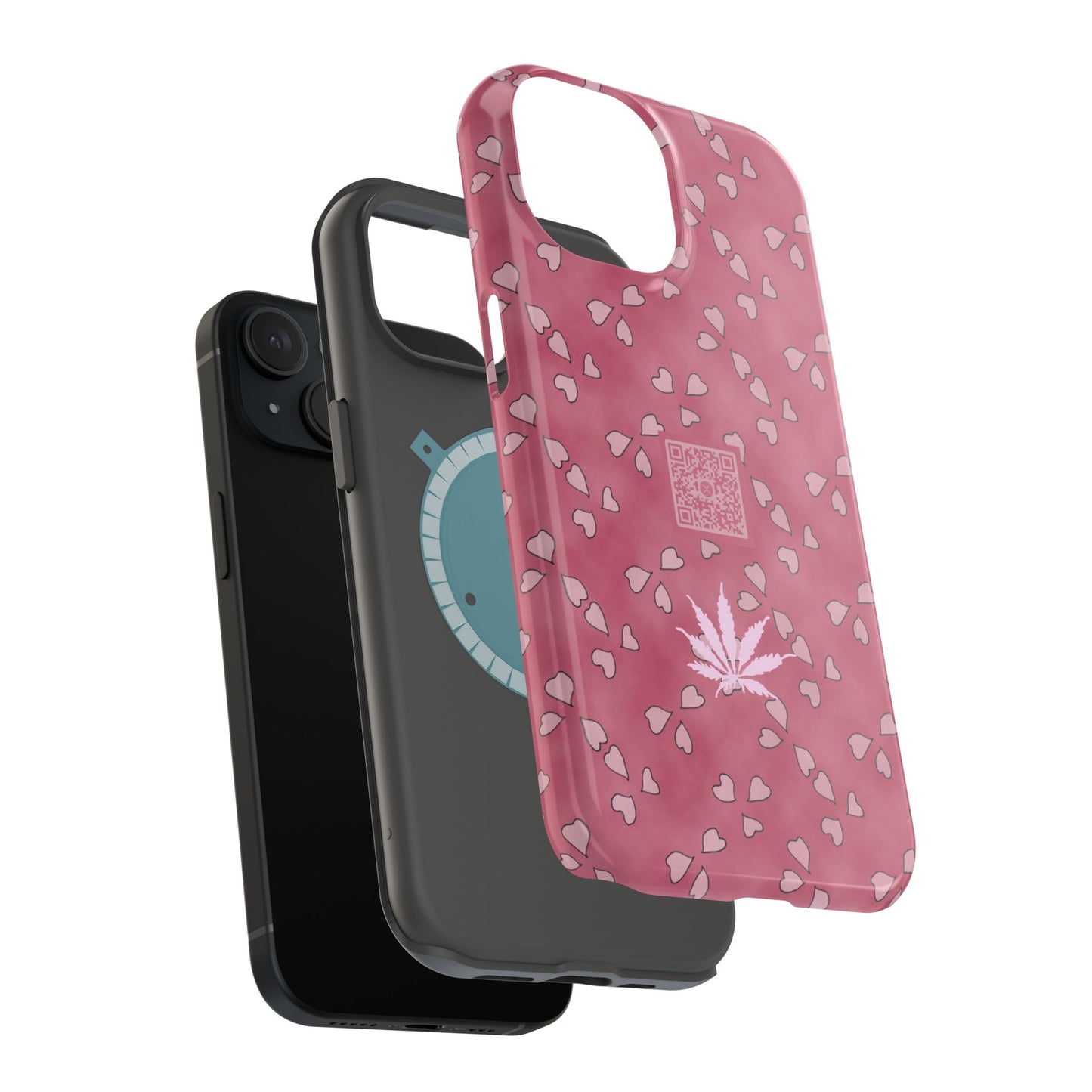 Pink XRP Romance Magnetic Tough Cases