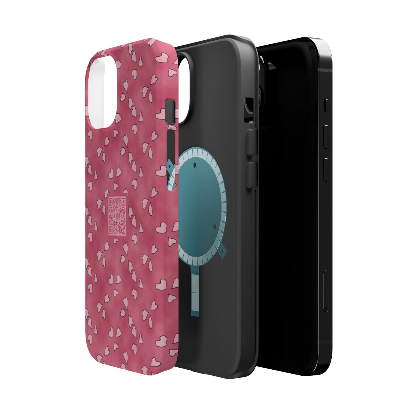 Pink XRP Romance Magnetic Tough Cases