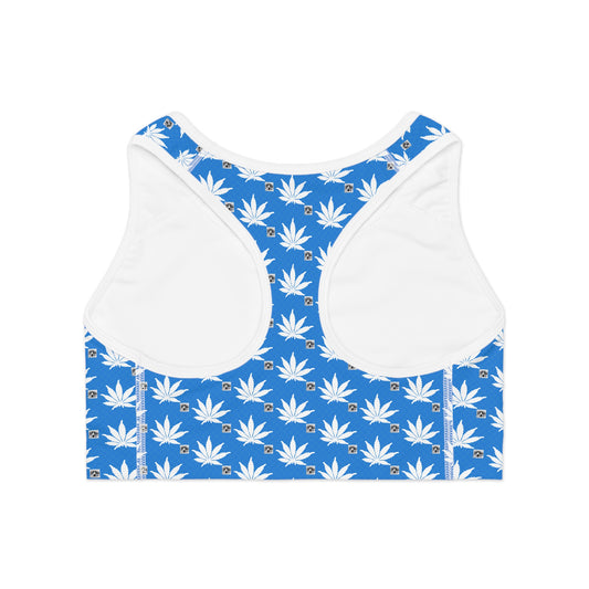 NEW Sapphire BLUE-ICE Infinite Universe Sports Bra —Activewear