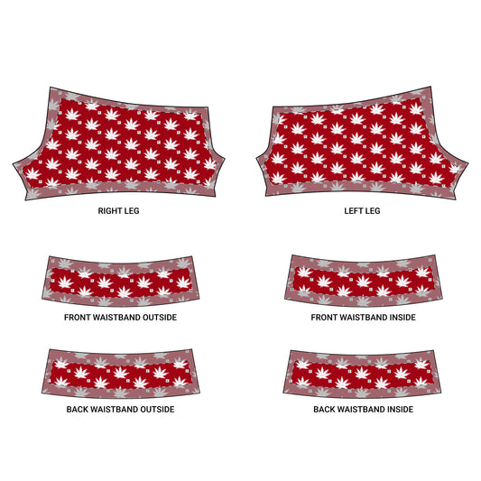 FROSTED BLOOD ICED DIAMOND Infinite Universe - Vibrant Yoga Shorts for Women