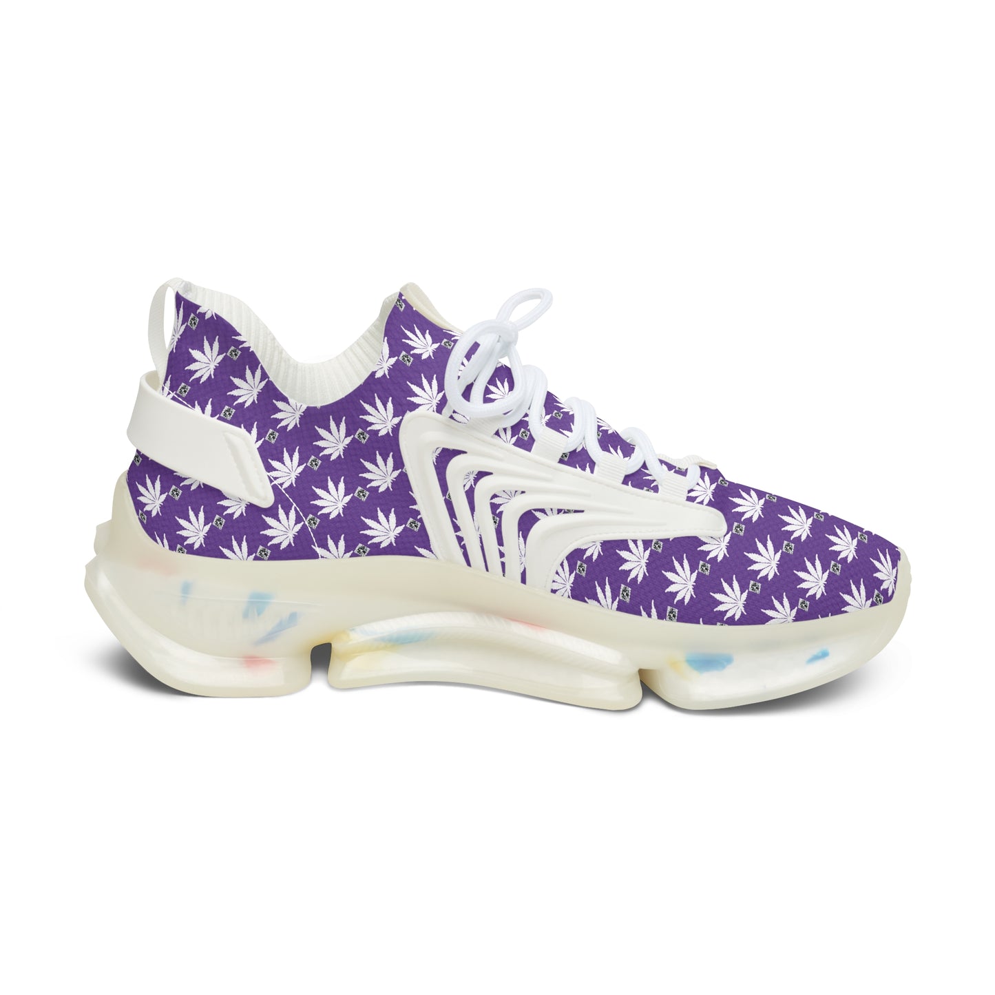 NEW FROSTED RICH ICED DIAMOND Infinite Universe Women's Mesh Sneakers — Breathable Fashion Running Shoes