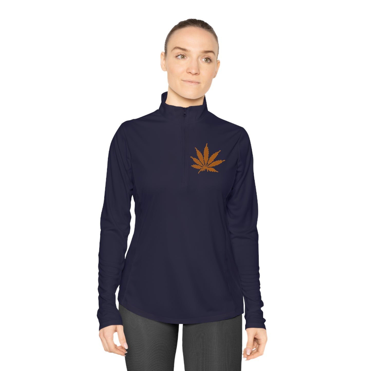 Luxurious Ladies Quarter-Zip Pullover
